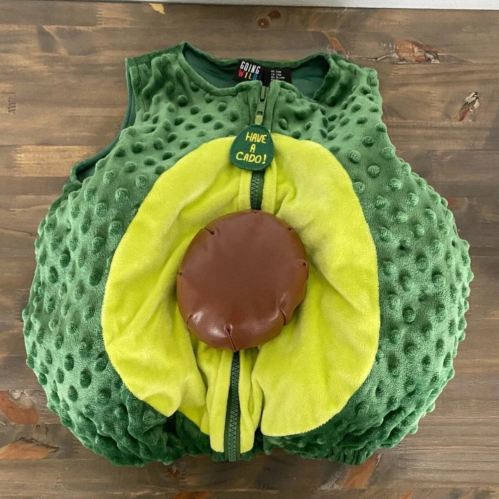 Halloween Avocado Costume 24 Months Baby Unisex Infant Green Going Wild